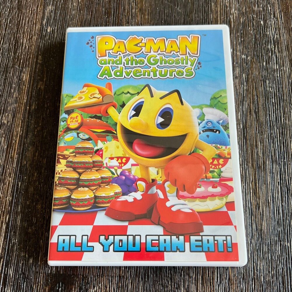 Pac-Man and the Ghostly Adventures: All You Can Eat! DVD Animated Kids TV Series